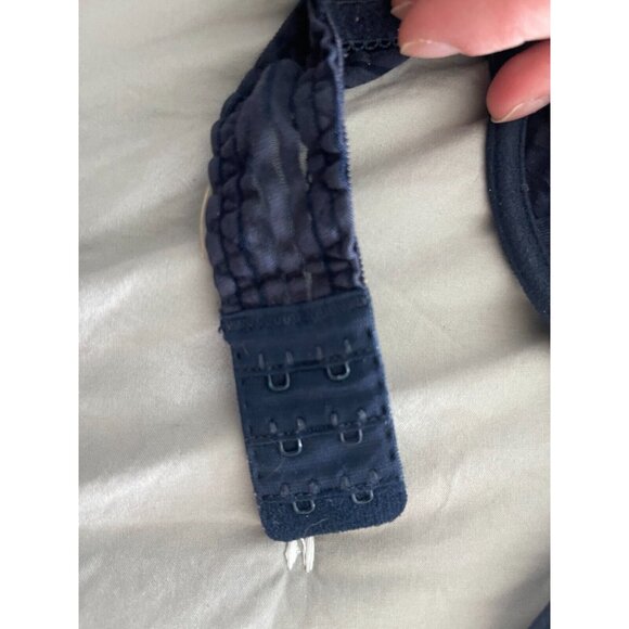 Navy Blue Demi Bra - Picture 5 of 13
